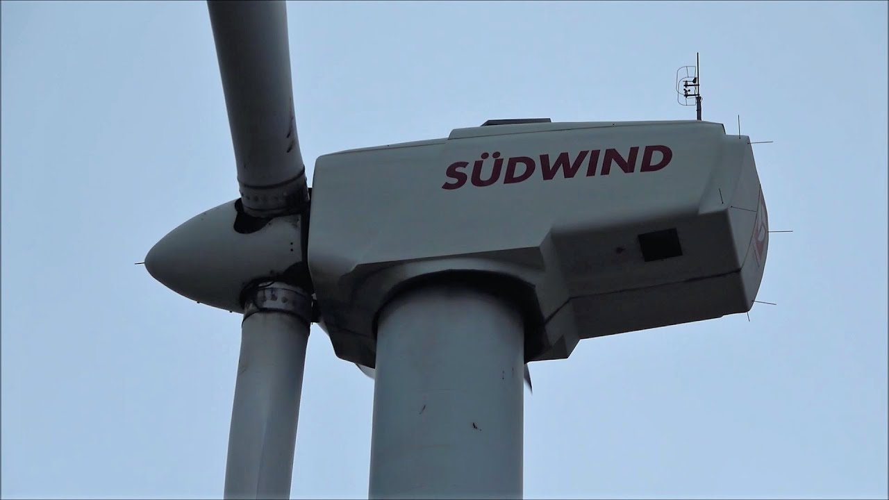 Wind turbine Südwind S46/600 from 1998 / 19.01.2022