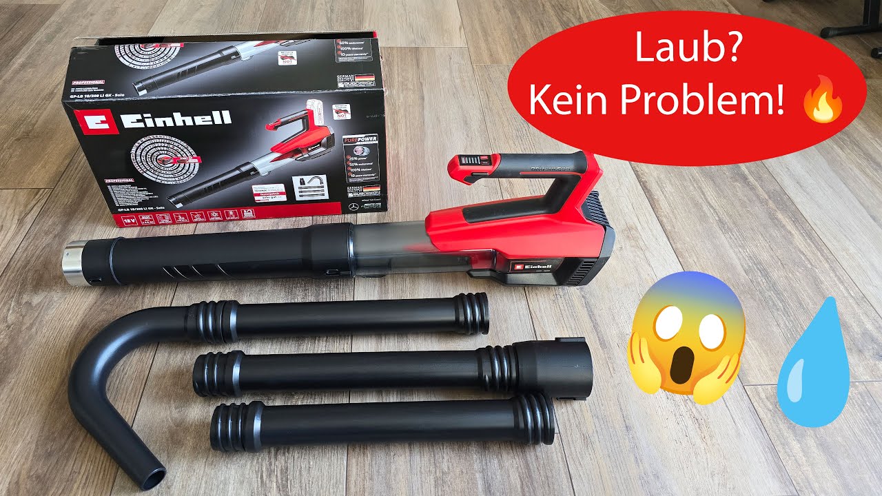 Einhell Akku-Laubbl&auml;ser GP-LB 18/200 Li GK-Solo Test | TURBO
