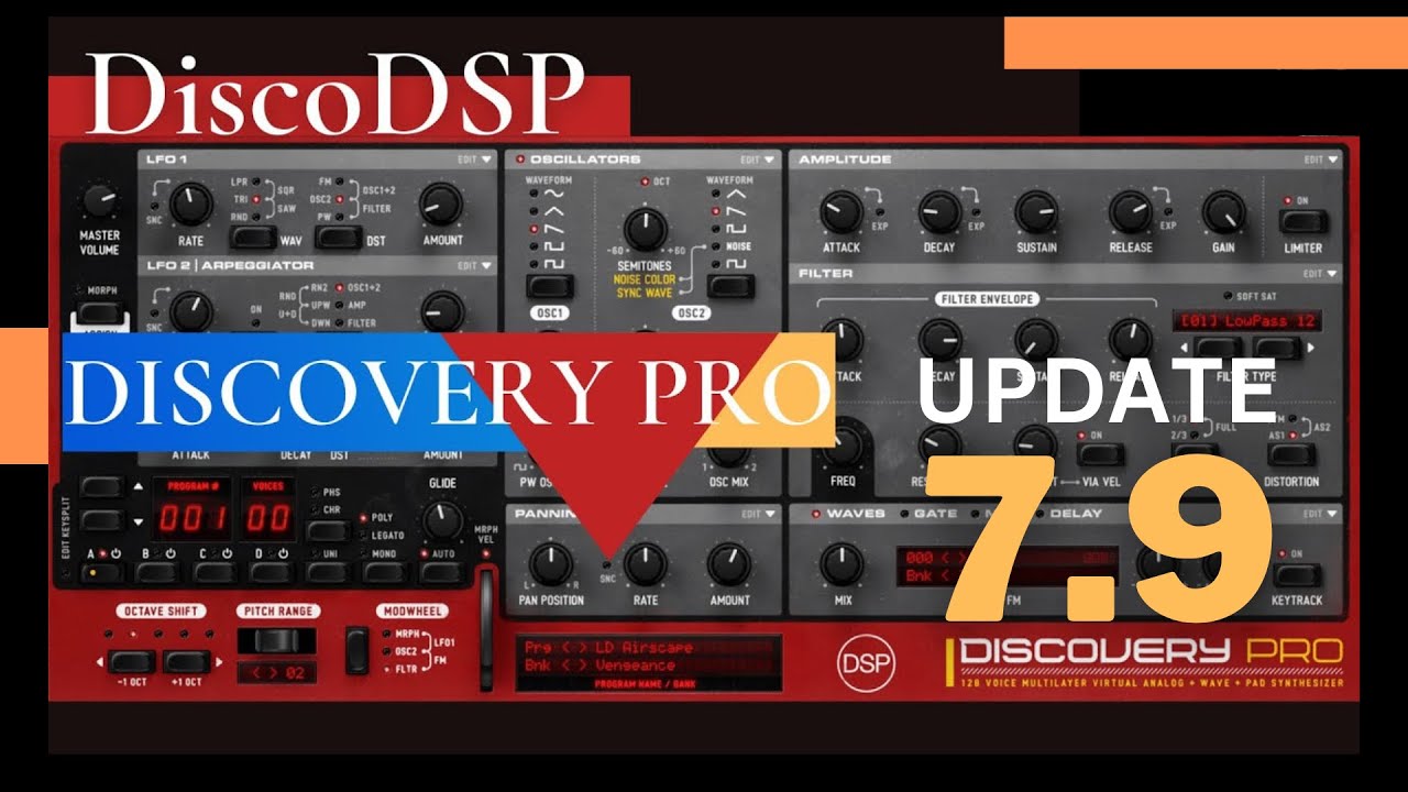 discoDSP | Discovery Pro 7.9 Factory Presets and Soundbanks