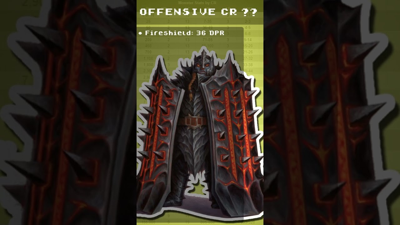Exposed D&D 5e Fire Giant Dreadnaught Challenge Rating #Shorts