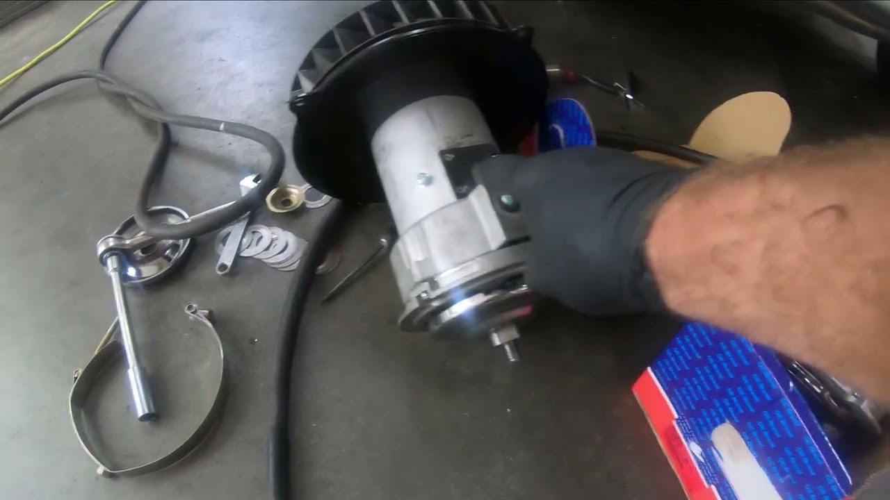 2332 VW Air-cooled Stroker Motor - Video 89 - Swap 90 amp Alternator for 55 amp