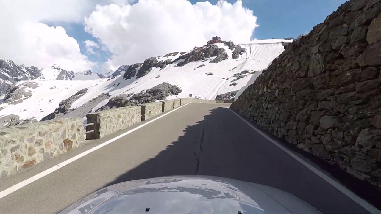 Driving up Stelvio Pass - June 2019