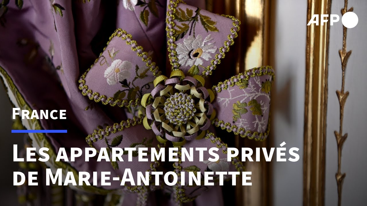 Versailles: les appartements privés de Marie-Antoinette restaurés | AFP