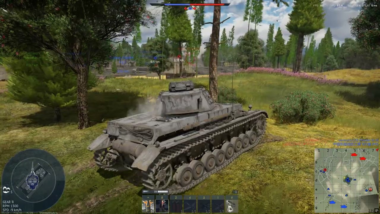 War Thunder   Tank Battle (9) No Commentary