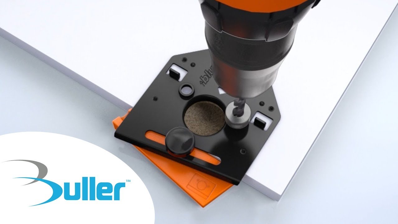 How To Use The Blum Drilling Template For ExpandoInserta Hinges - 65.059A