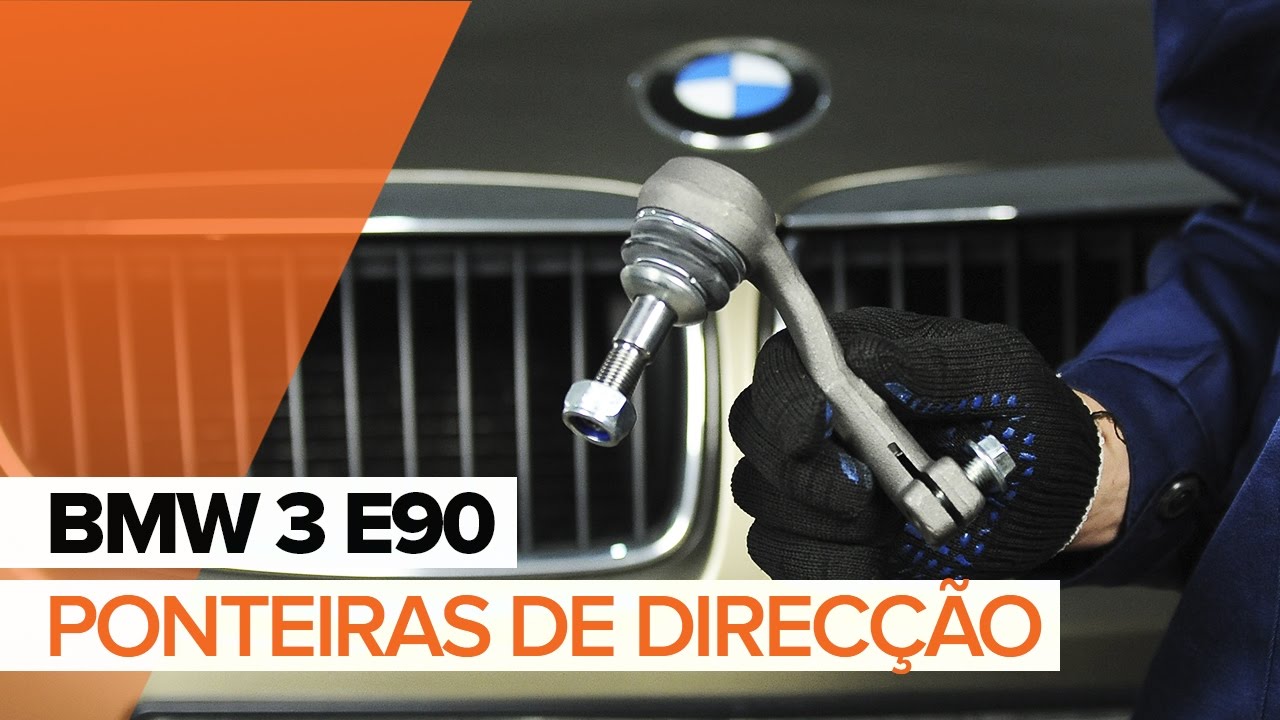 Como substituir um ponteiras de direcção no BMW 3 E90 TUTORIAL | AUTODOC