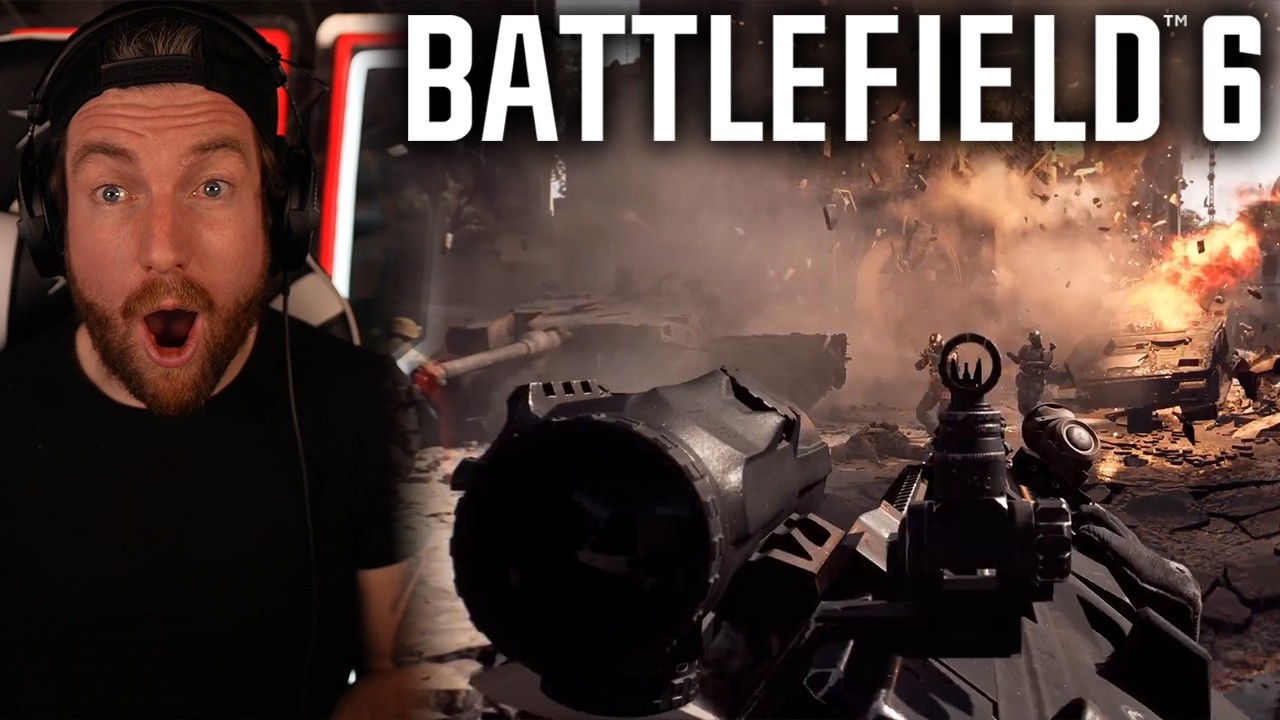 Полная демонстрация многопользовательского режима Battlefield 6 (реакция Inkslasher)