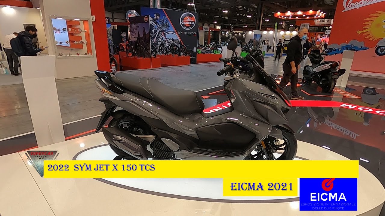 2022  SYM JET X 150 TCS  Walkaround EICMA 2021 Milan