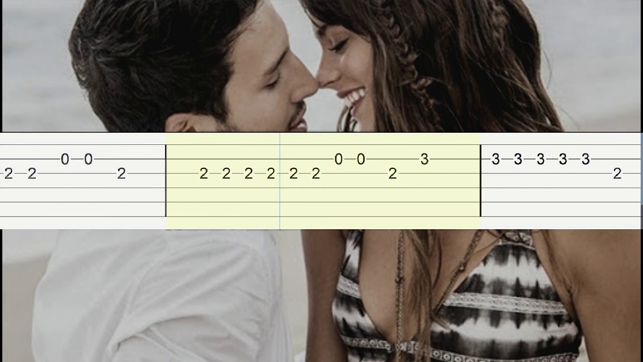 Quiero volver - TINI,Sebastian Yatra/Tutorial guitarra(Melodia)/Tablatura