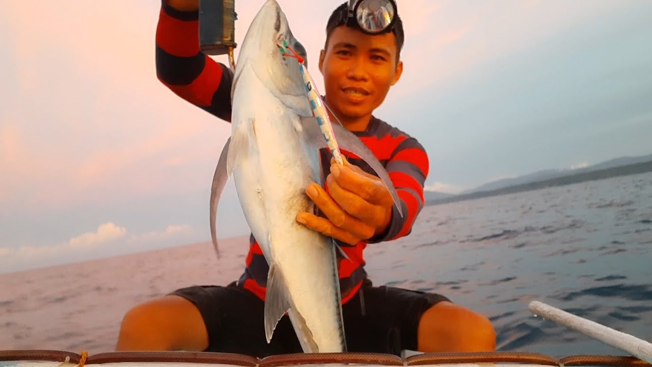 Handline jigging | isdang inggatan | morning fishing