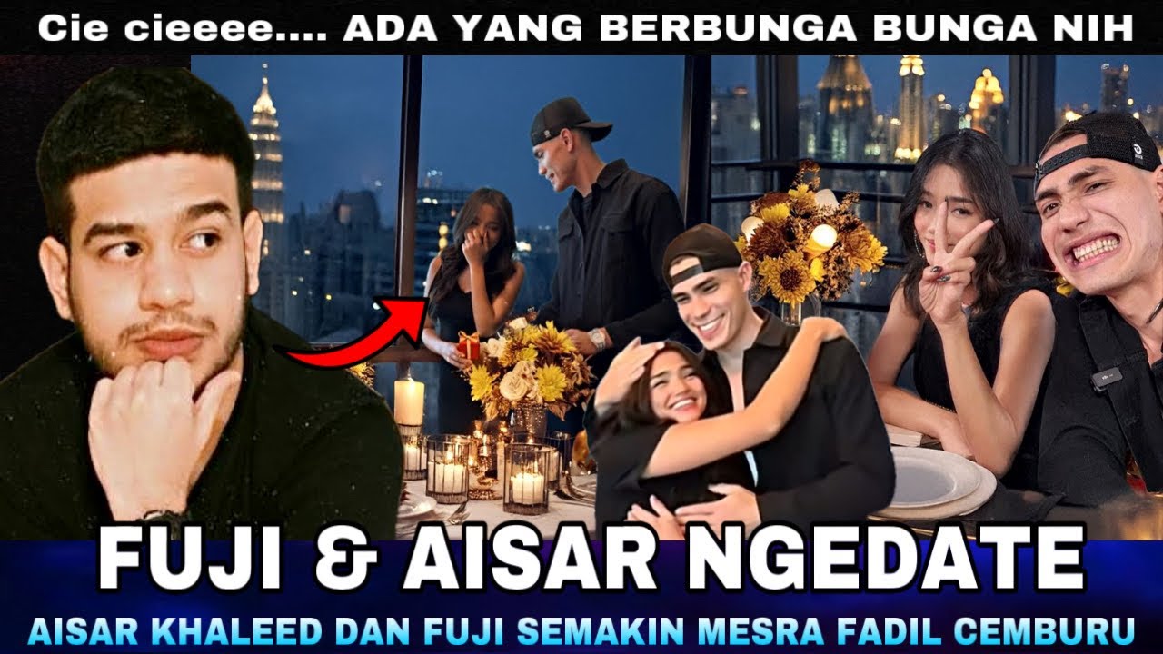 Semakin Mesra !! Fuji dan Aisar Khaleed Ngedate dan Bawa Fuji Jalan jalan Keliling Kota !!!