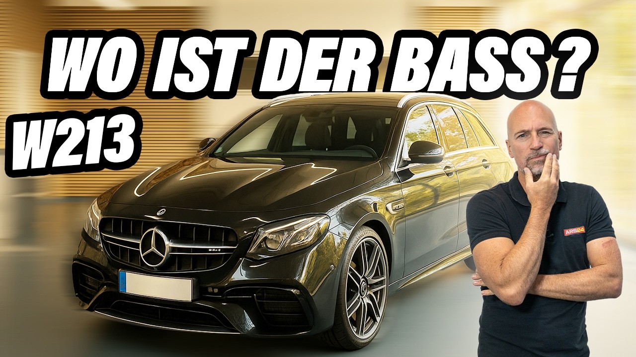 Mercedes E-Klasse (W213) -  Standard Soundsystem massiv verbessern | DSP, Subwoofer, Lautsprecher