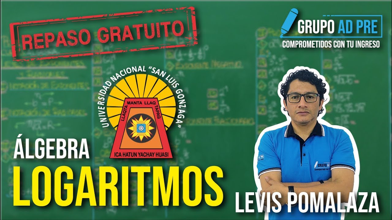 ÁLGEBRA - LOGARITMOS
