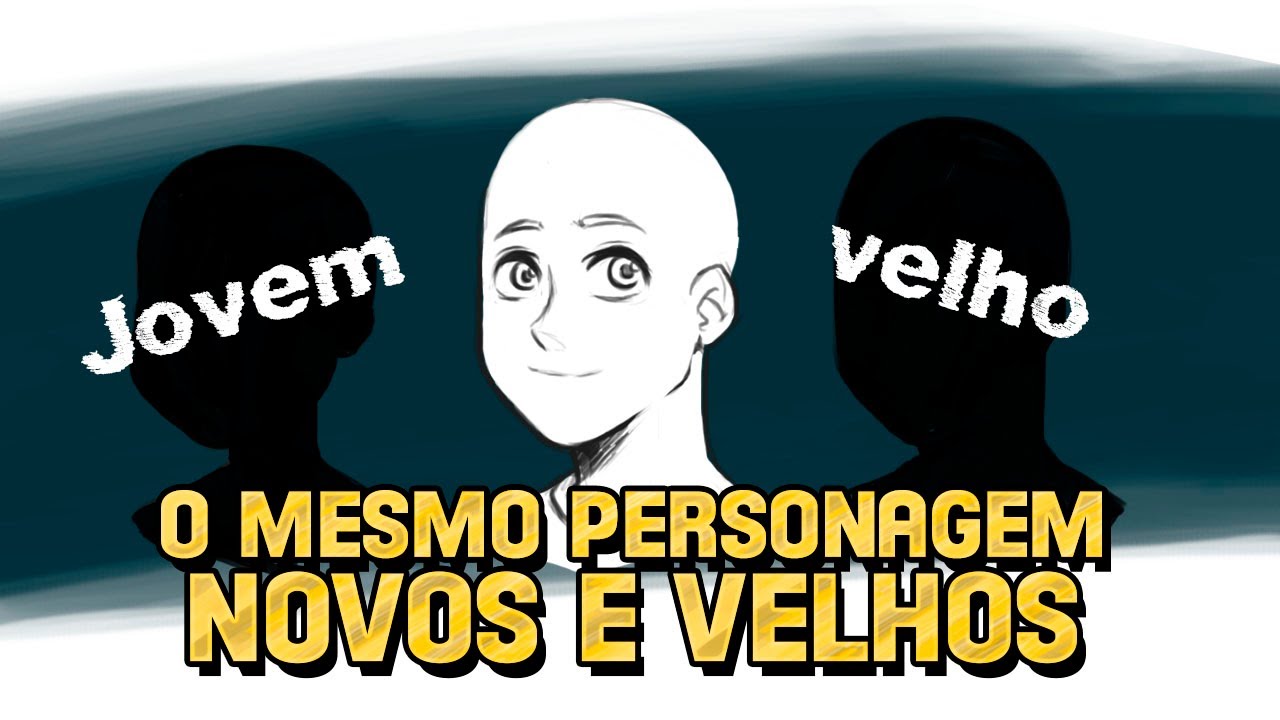 Como Desenhar O mesmo personagem em Diferentes Idades