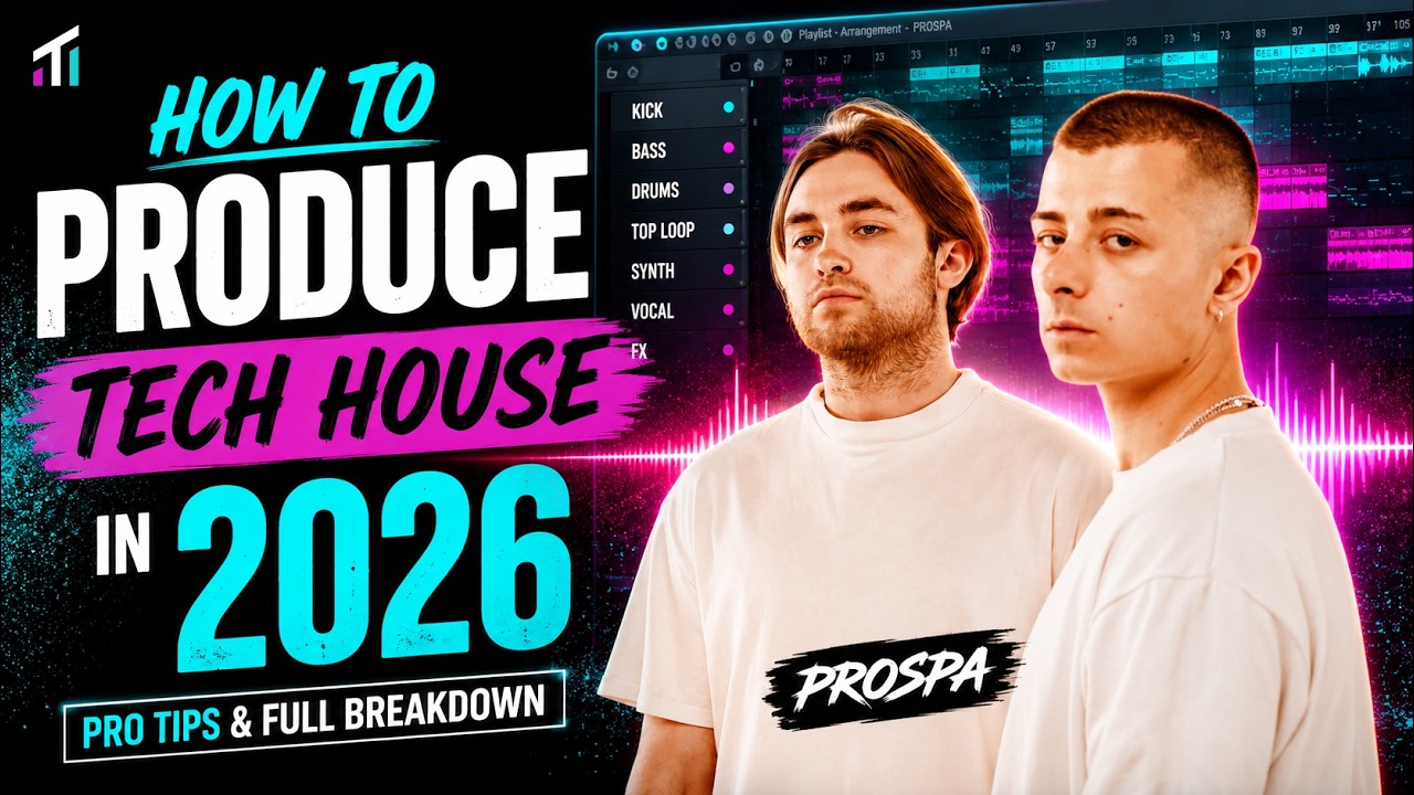 Как написать тех-хаус в 2026 году + бесплатный проект Ableton