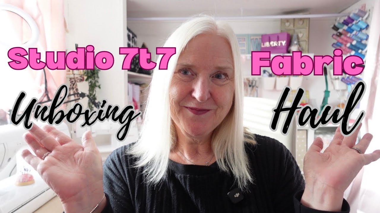 Большая подборка тканей и распаковка сумки Studio 7t7!