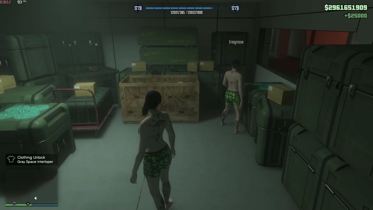 Getting abducted into the UFOs to unlock 'Gray Space Interloper' outfit in GTA Online!