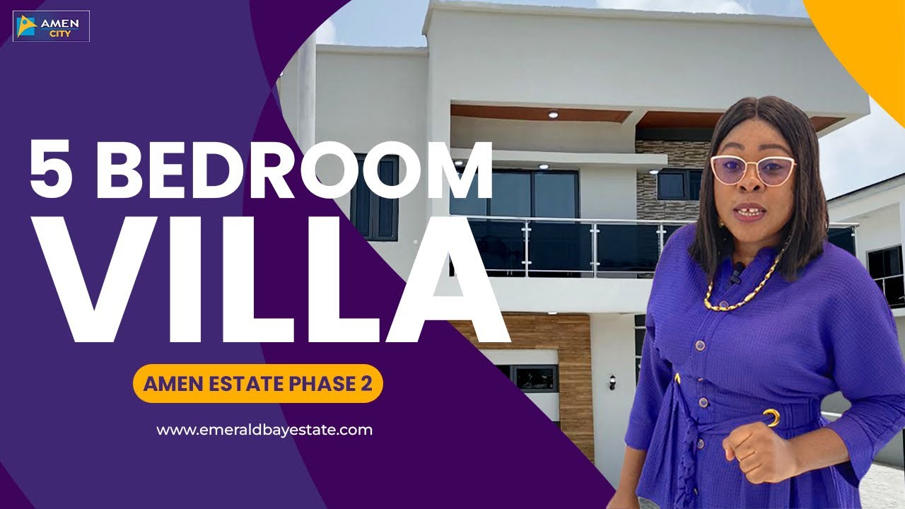 OWN A (5 BEDROOM DUPLEX) IN AMEN ESTATE PHASE 2