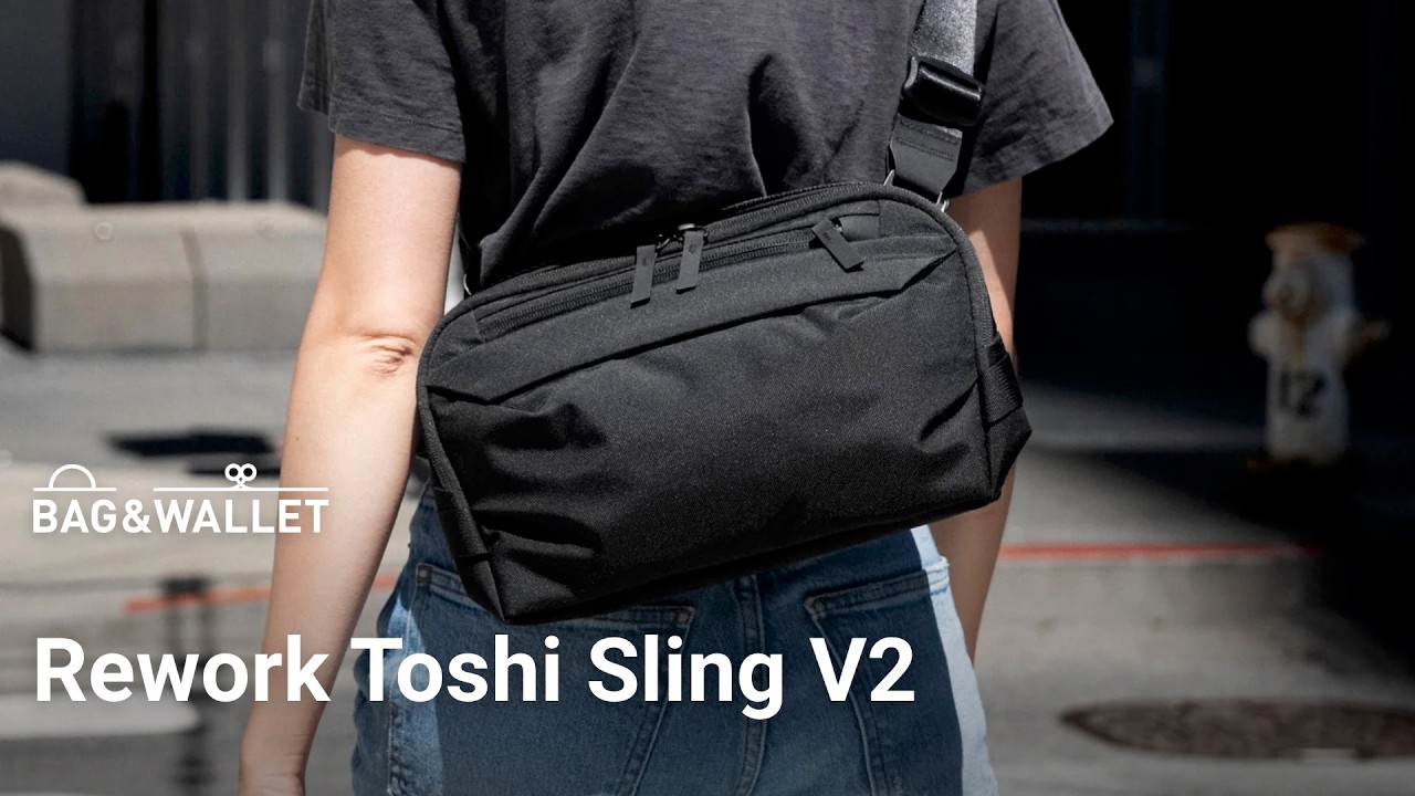 Обзор слинг-сумок Rework Toshi Sling V2