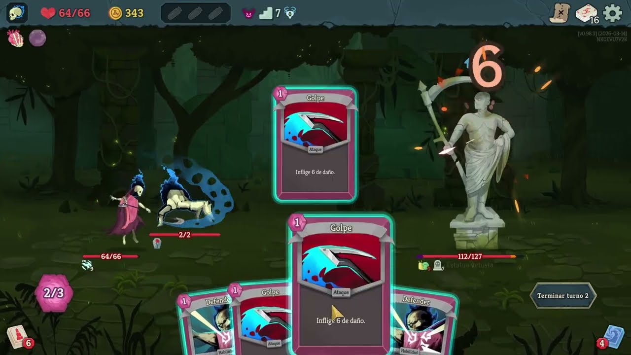 Slay The Spire 2 - Partida con La Vinculahuesos #gameplay #slaythespire2 #slaythespire