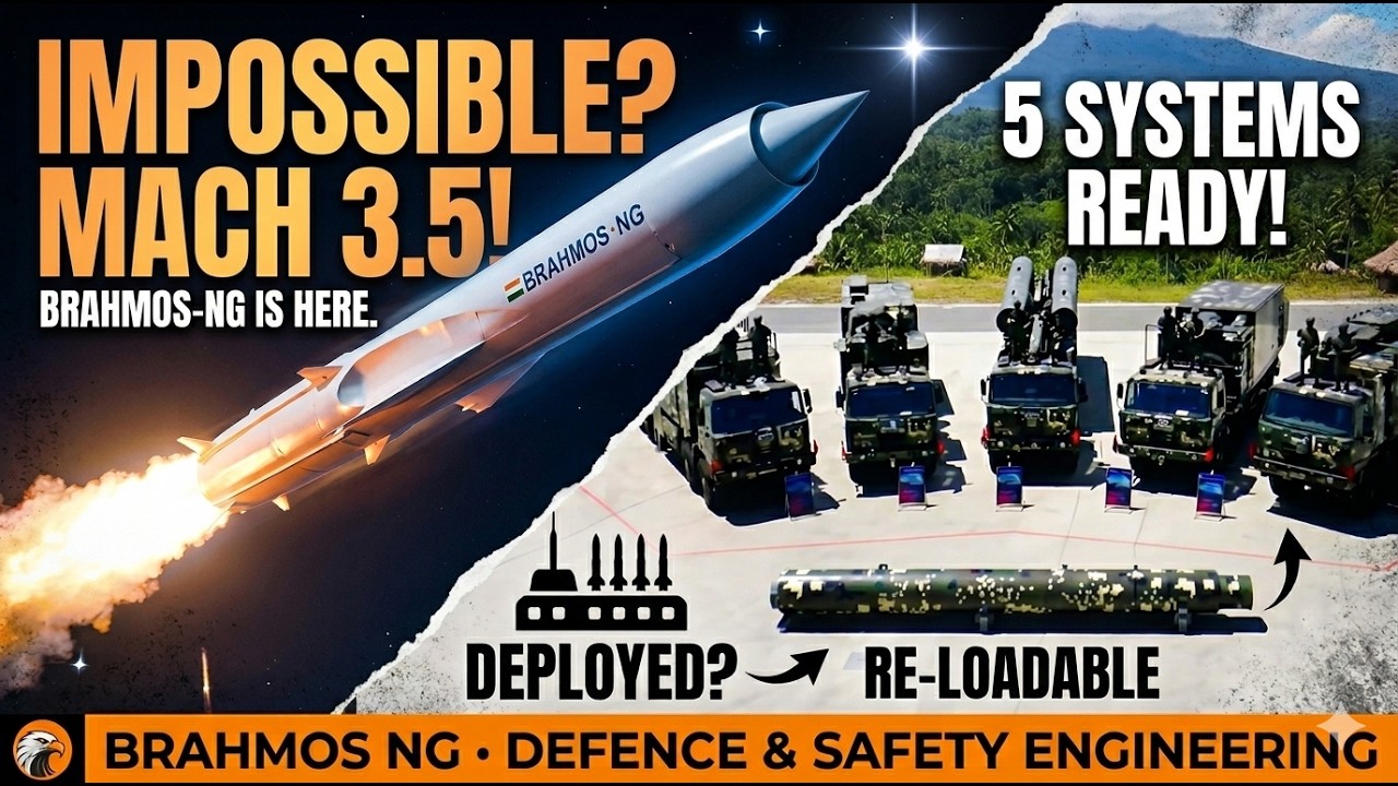 Why BrahMos NG  Missile Terrifies Air Defences|India's Most Dangerous Missile |Explainer Video.