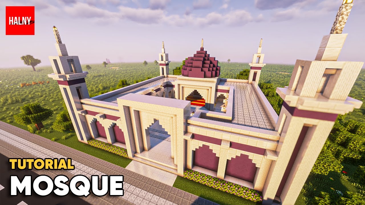 How to build a mosque in Minecraft