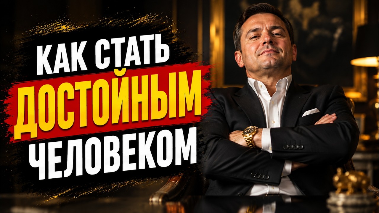 Как стать достойным человеком