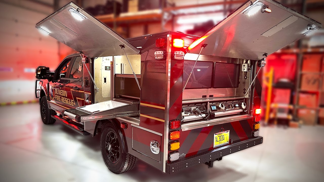 GAME-CHANGING MARC Command Truck | Dunedin Fire Rescue in Florida | *Flashing Lights*