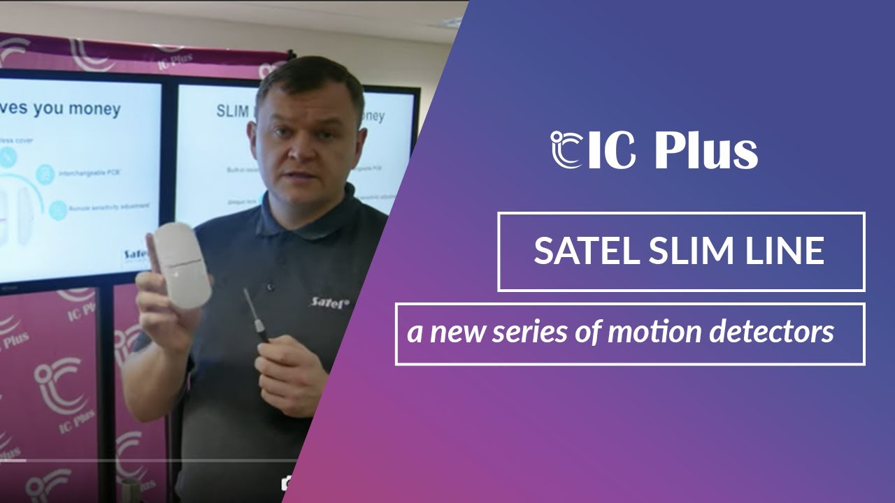 SATEL SLIM LINE - a new series of motion detectors
