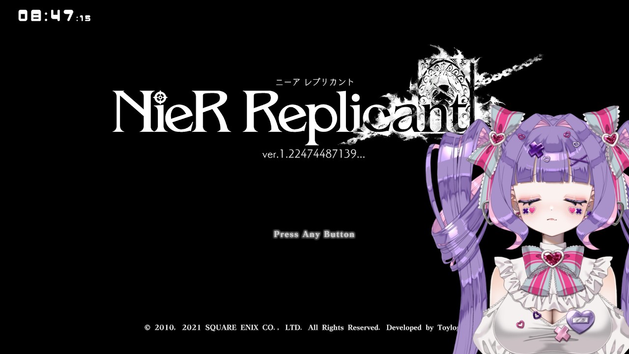 【Twitch同時配信】実は探索で詰み気味 #nierreplicant 【睡眠歓迎】