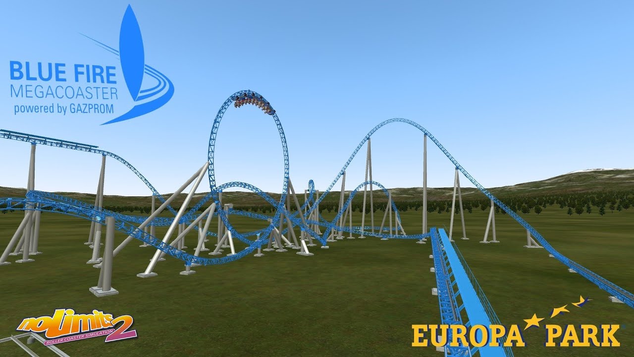 [NL2] Blue Fire Megacoaster (Europa Park) Recreation