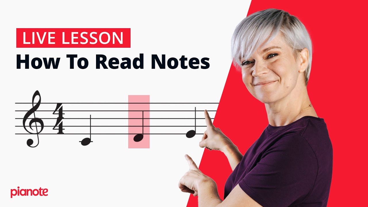 How To Read Notes — ⚡️🎼 The Piano Bench
