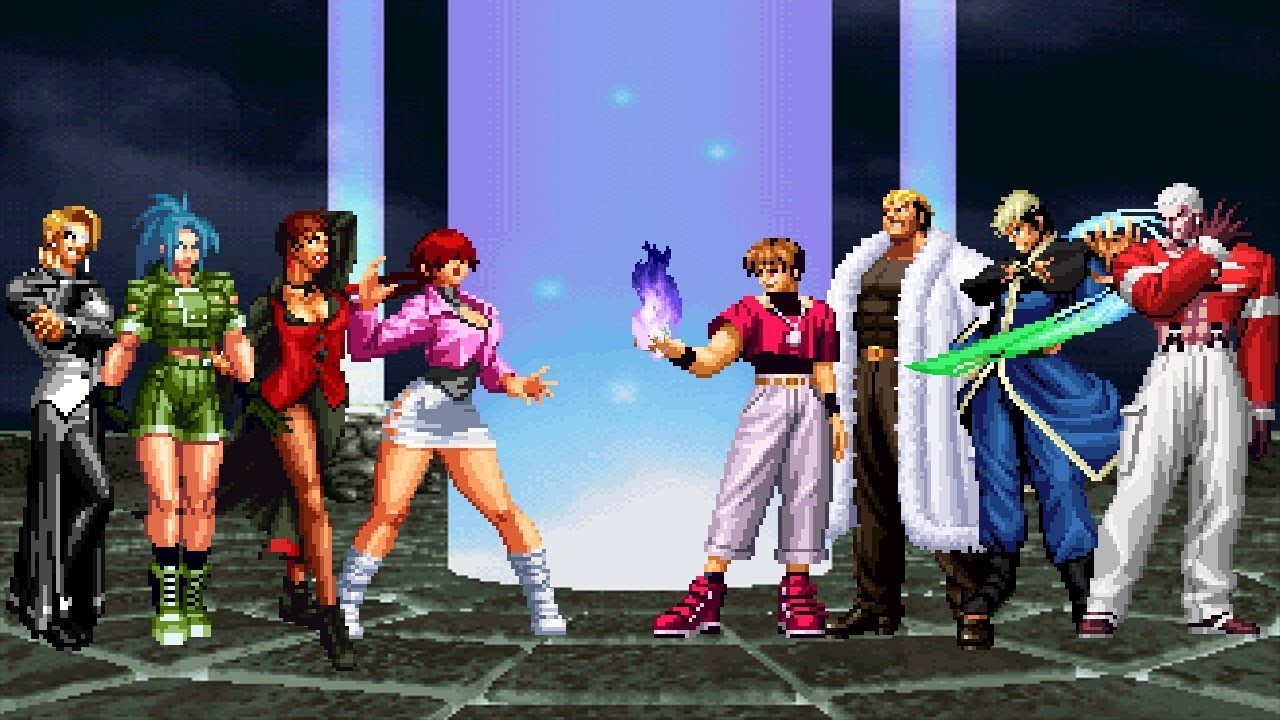 Hakkesshu women vs Hakkesshu men [Kof2002 Mugen]