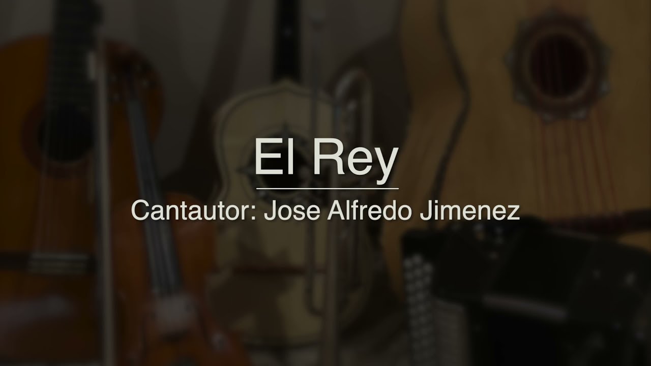 El Rey - Jose Alfredo Jimenez - Puro Mariachi Karaoke