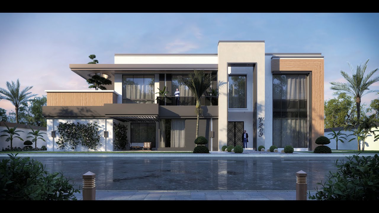 فيلا الشاطئ  في سلطنة عمان ,المودرن الراقي البسيط , The Beach villa in Oman, modern, simple, upscale