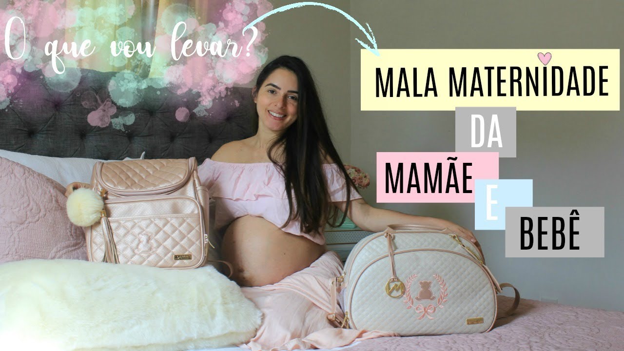 MALA DE MATERNIDADE MAMÃE E BEBÊ NOS EUA - SEGUNDA GRAVIDEZ - Sheilla Franco
