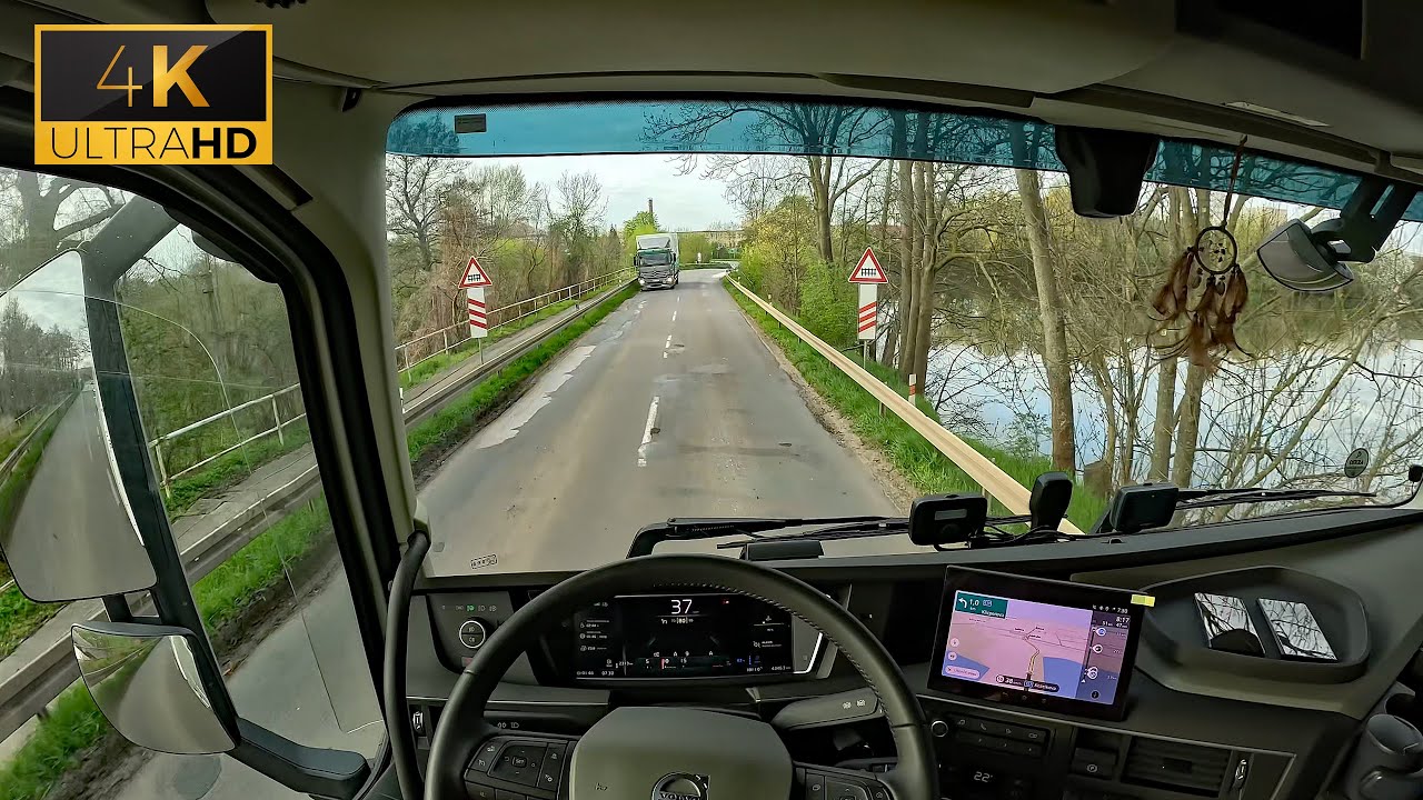 POV Truck driving FH5 - odjezd z N. Bydžova přes Chlumec n. Cidlinou a příjezd do Chrudimi