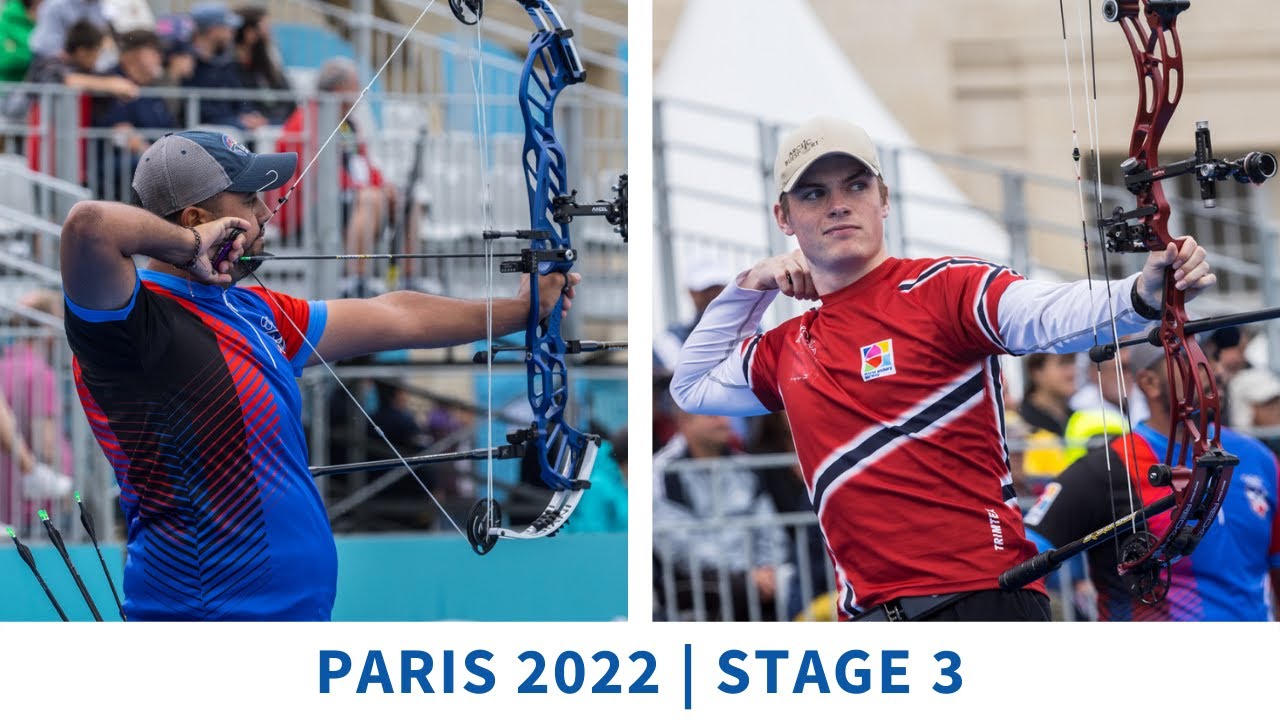Jean Pizarro v Anders Faugstad – compound men Semifinal 2 | Paris 2022 World Cup S3