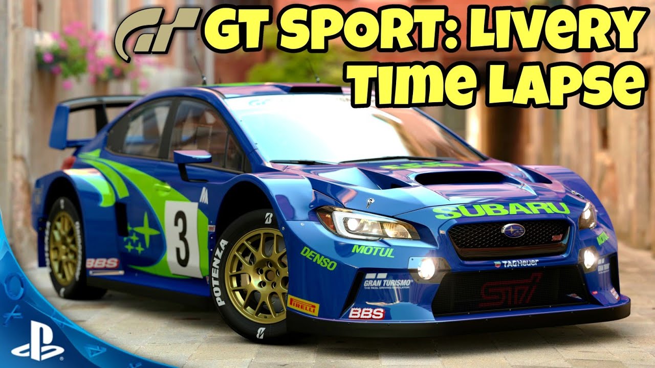 GT SPORT: Colin McRae WRC Livery Time Lapse - Subaru WRX STI