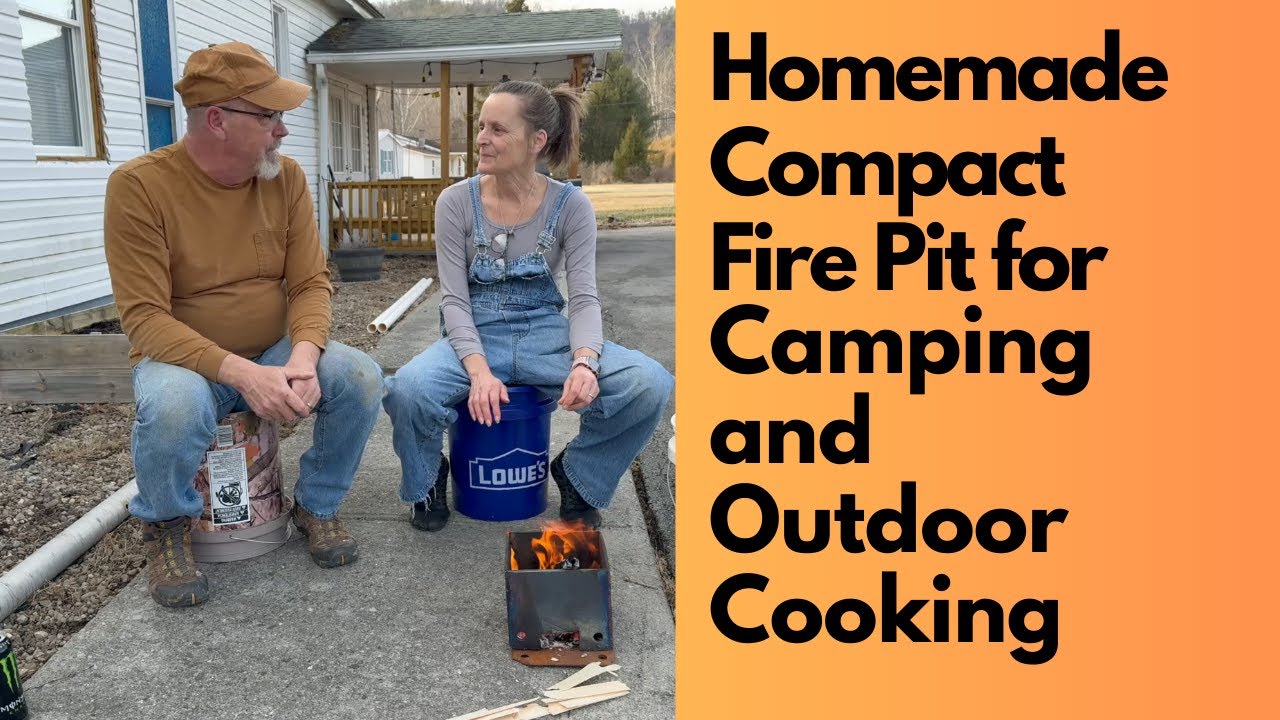 How To: Building a Compact Fire Pit for Outdoor Adventures, a super heavy duty 
