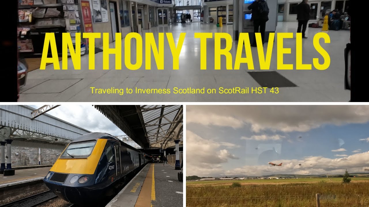 Aberdeen to Inverness by Train - Scotrail Inter City HST