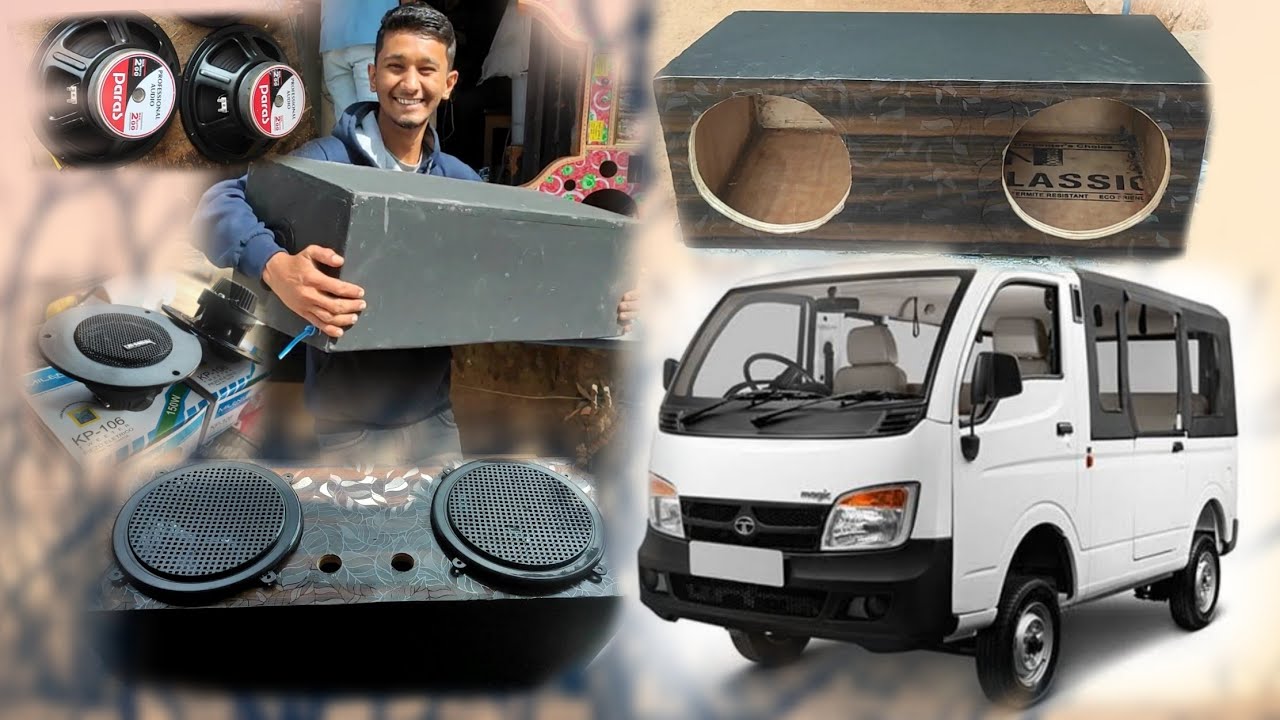 Tata Ace Magic Speaker Box  And Speaker 🟡ಕರ್ನಾಟಕ🔴 10