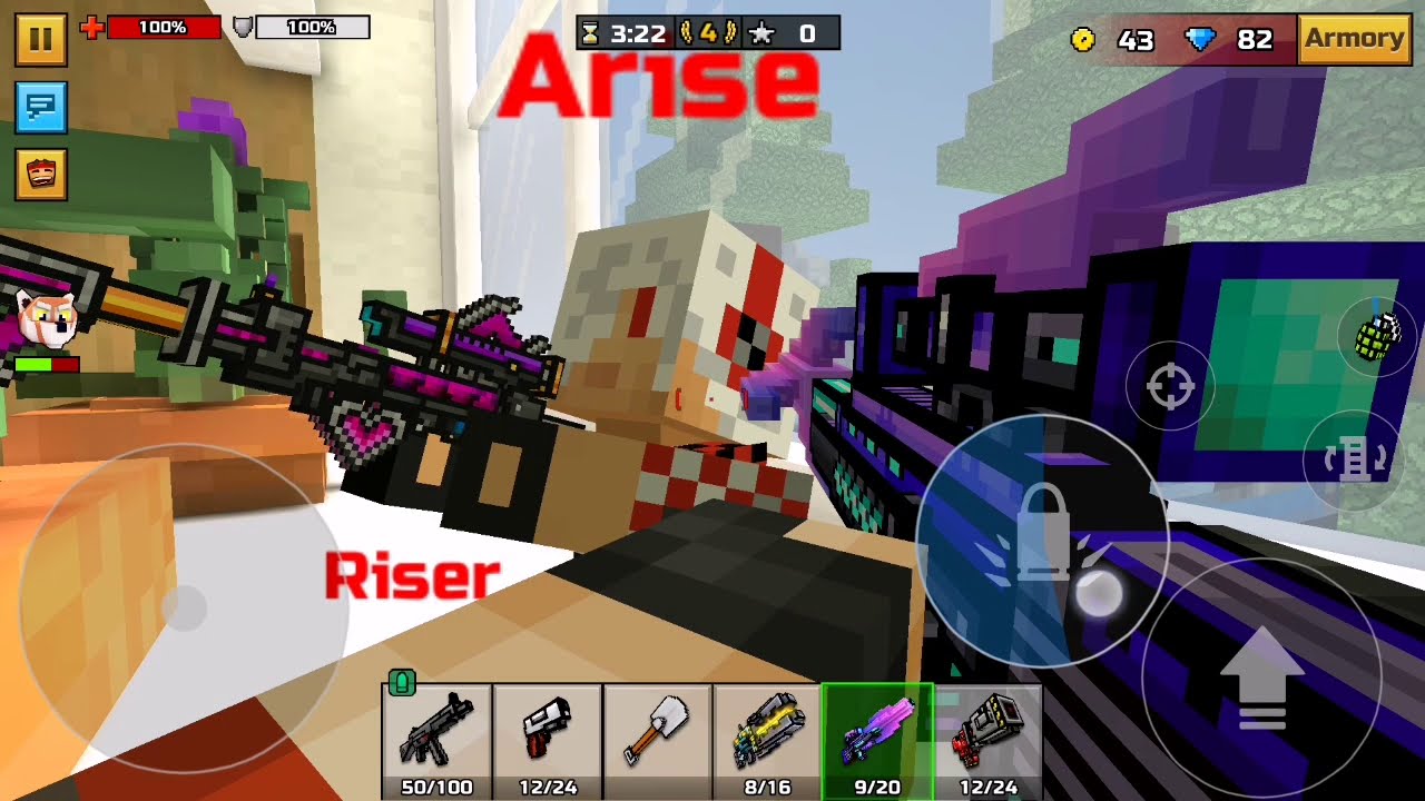 Pixel Gun 3D - Walkthrough - Part 4 Masterpiece Musket & Comet