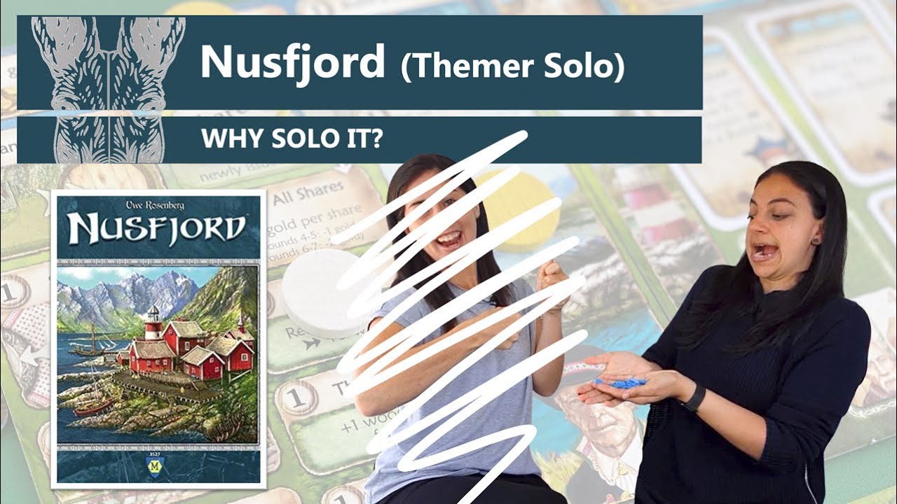 Nusfjord - Why Solo It? Solo Variant Mini Playthrough and Board Game Review