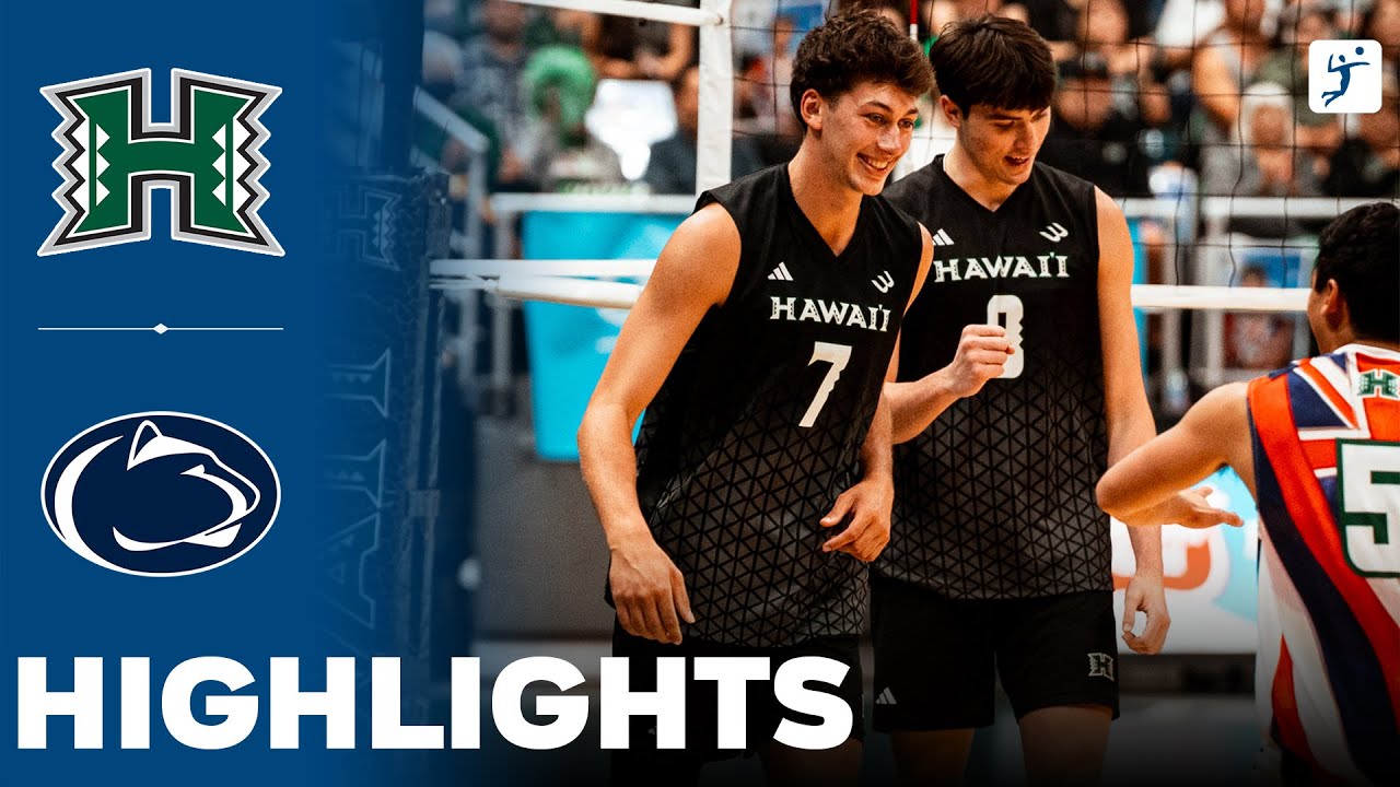 Hawaii vs Penn State | NCAA College Volleyball | Highlights - March 14, 2025