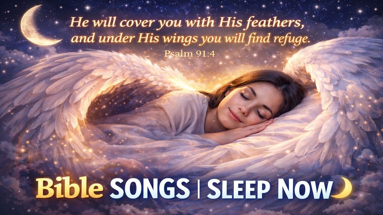 Sleep PEACEFULLY Tonight 🌙 Bible Songs for DEEP REST | Isaiah 43, Micah 7 + Scriptures