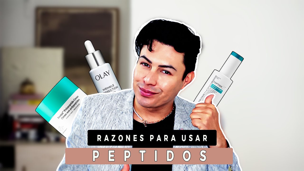 Razones para usar péptidos en tu rutina de skincare