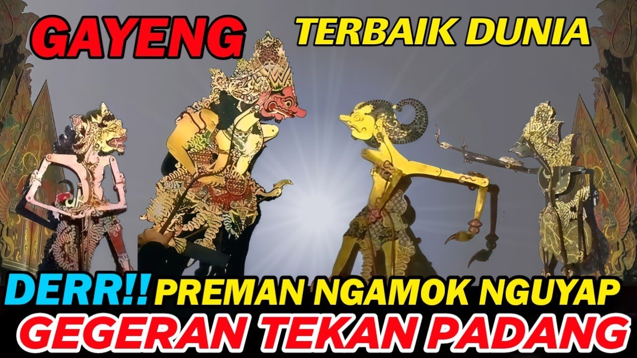 Derr sangat gayeng !!! Bocah ndugal kewarisan Wayang kulit Ki Seno nugroho
