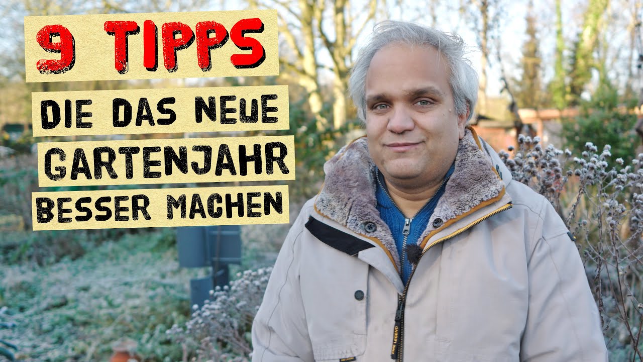 Gartenarbeit im Winter - mit Vorbereitung und Planung gut ins neue Gartenjahr 2025 starten!