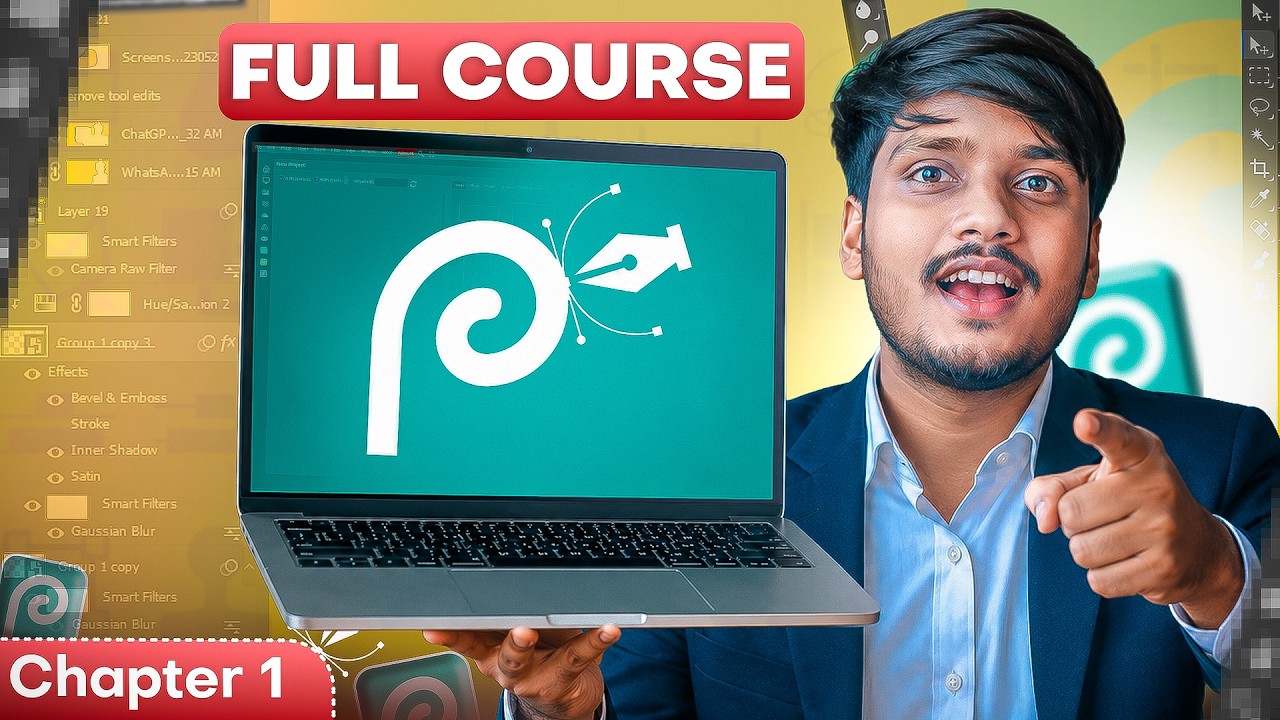 Photopea Tutorial Basic to Advance – Chapter 1 | Complete Beginner Guide Photopea